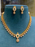 CZ necklace with stud
