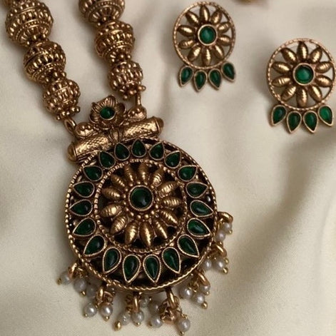 2 in 1 peacock jewelry