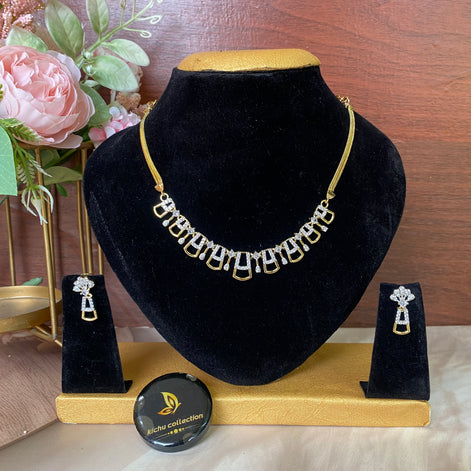 Simple diamond like jewelry