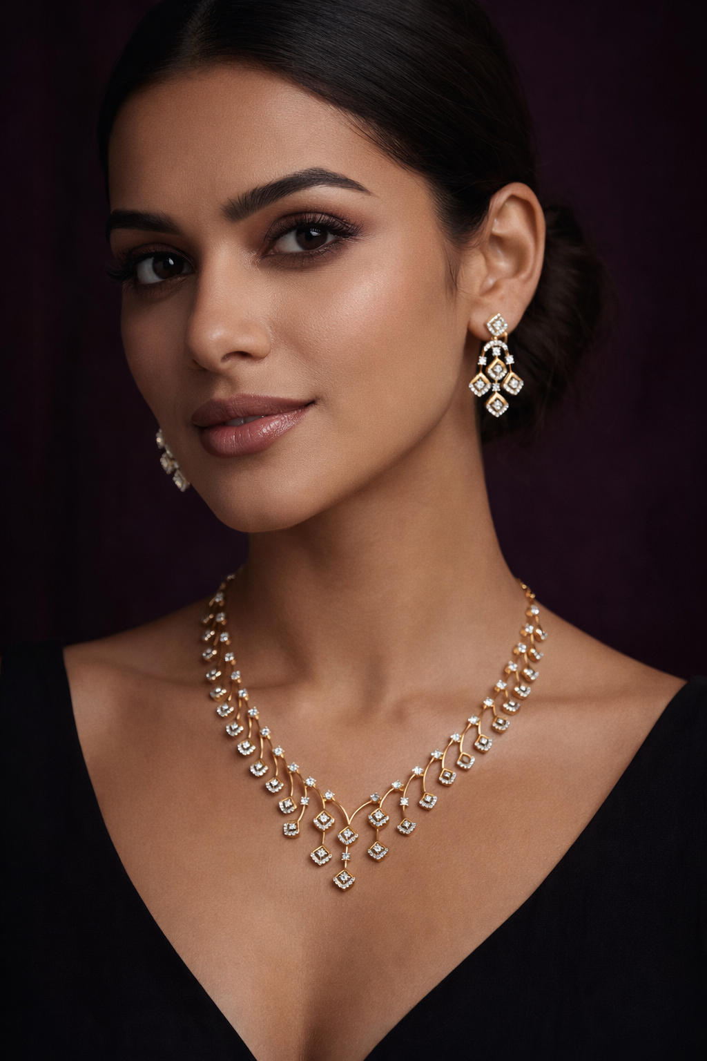 Diamond lookalike jewelry