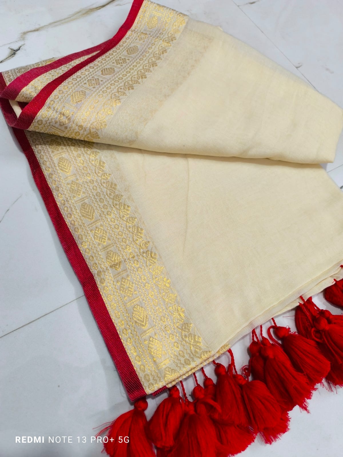 Paavai mul cotton saree