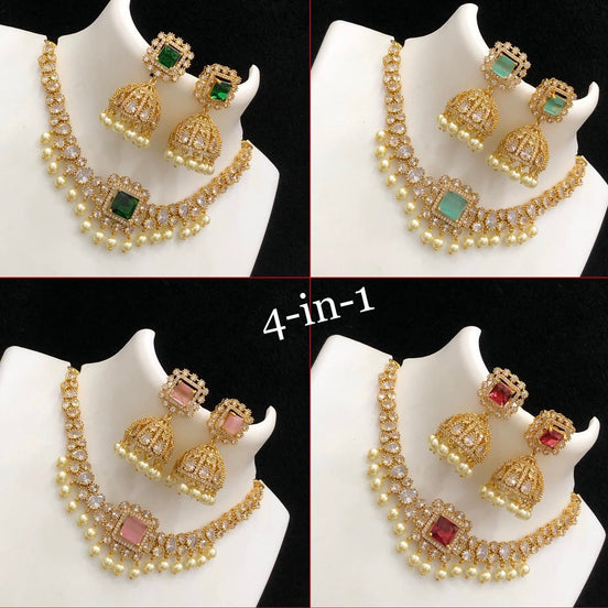 4 in 1 changeable jewelry