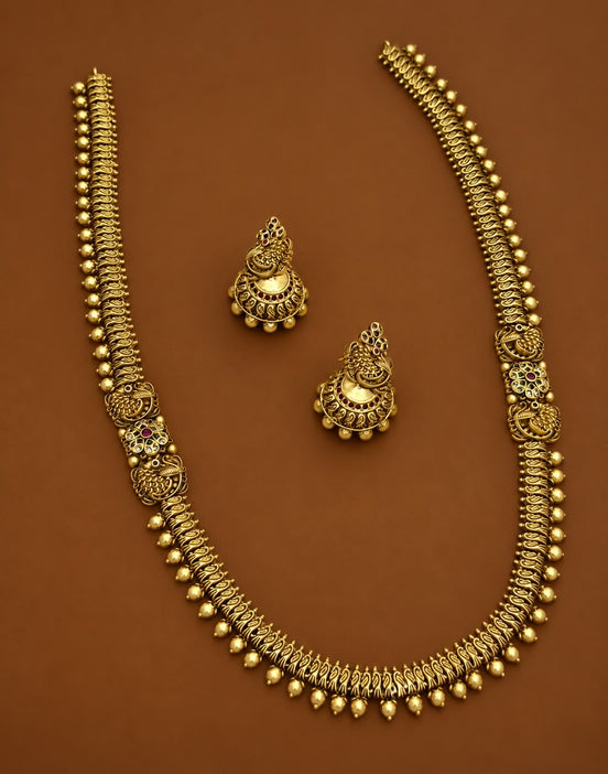 Mayura Haram with jumka