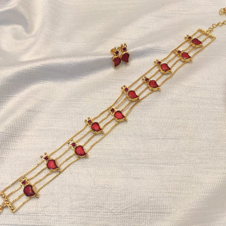 Mango choker with stud