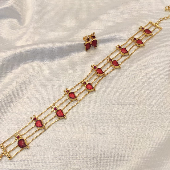 Mango choker with stud