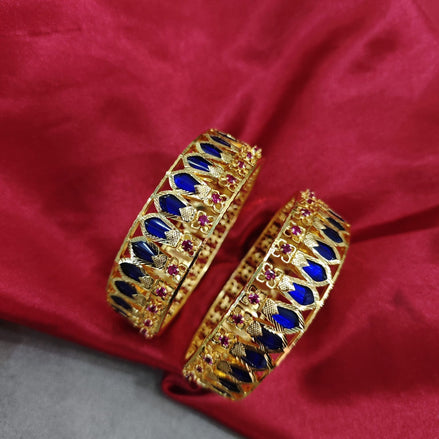 Blue Nagapadam bangle