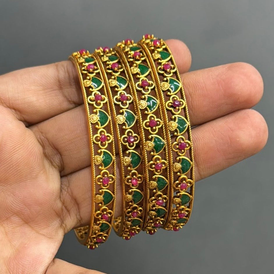 Palakka enamel bangles