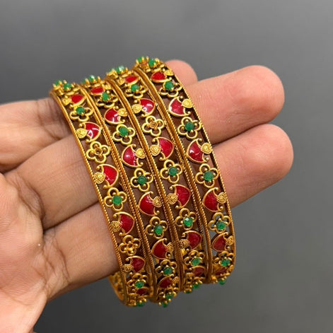 Palakka enamel bangles