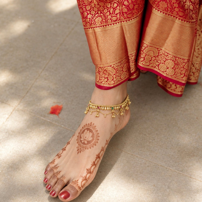 Diya anklet