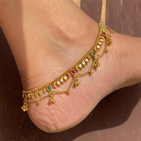 Diya anklet