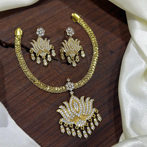 Antique lotus jewelry