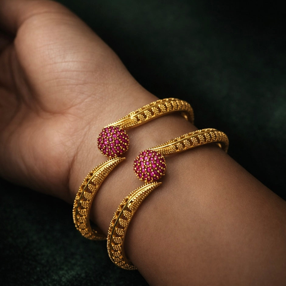 Ruby Bangles