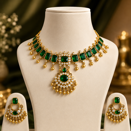 EMERALD CHOKER