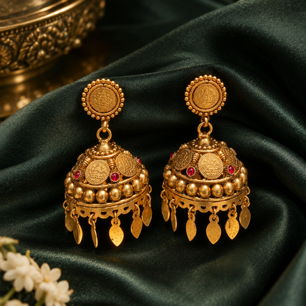 Antique elakkathali jumka