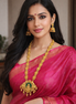 Lakshmi haram with jumka