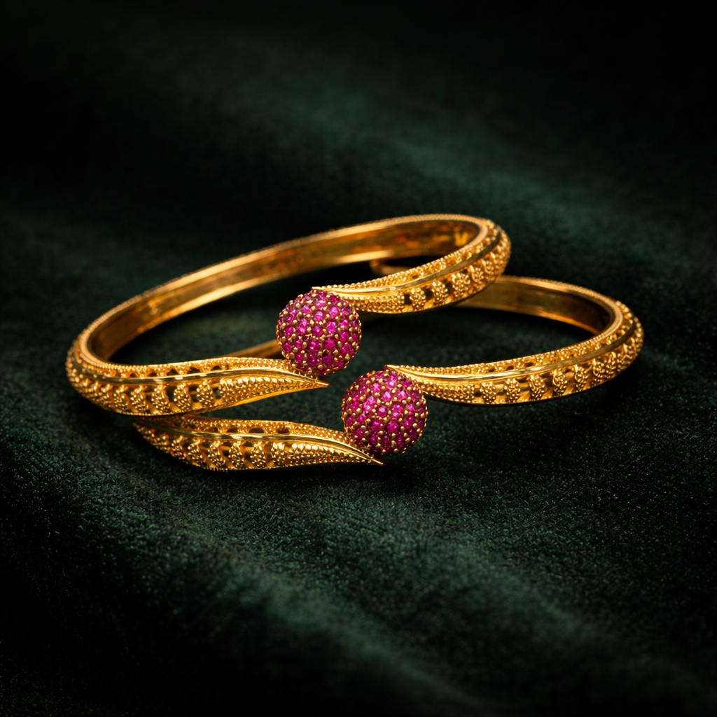 Ruby Bangles