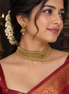 CZ Choker with jumka