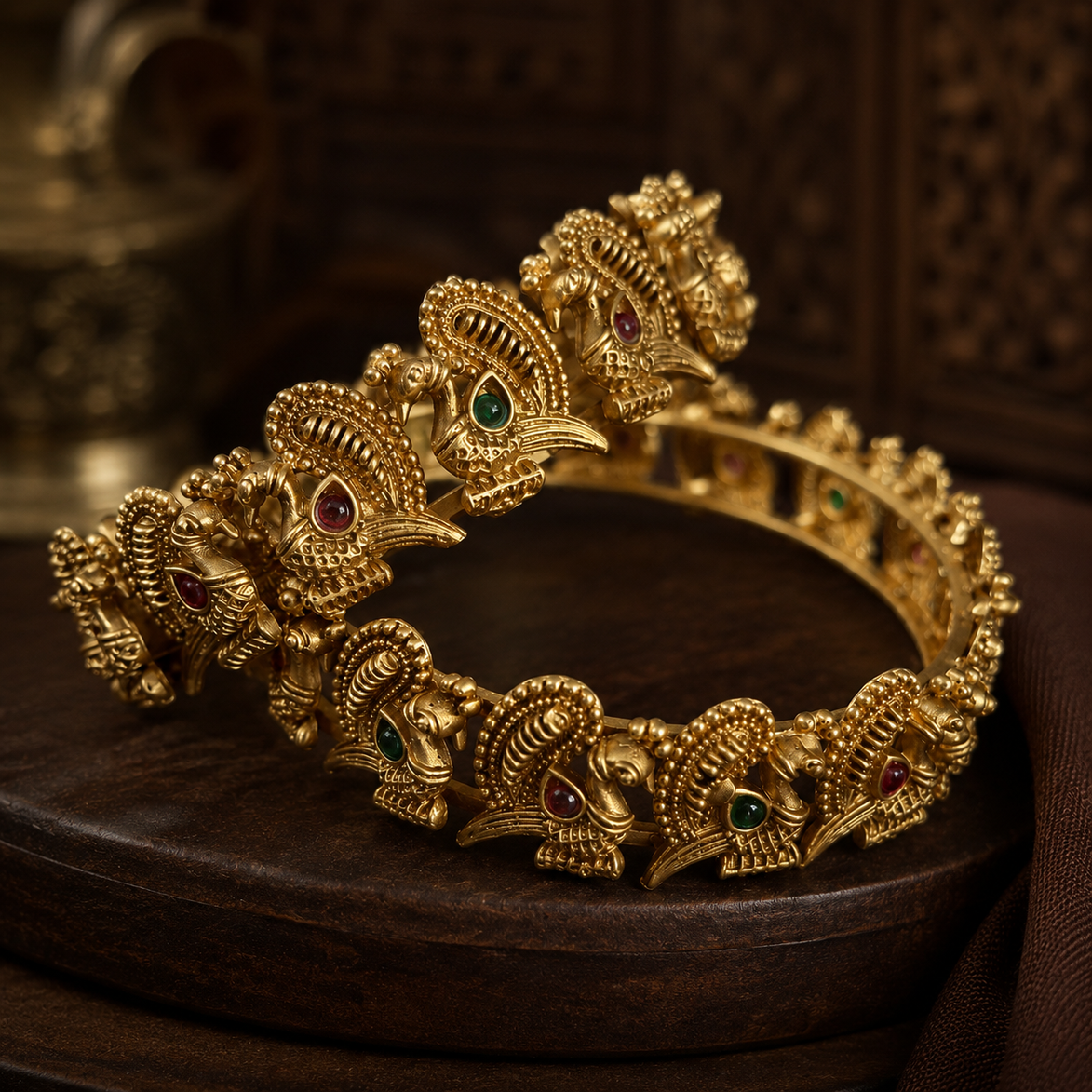 Peacock Bangle