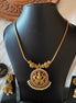 CZ Lakshmi necklace with jumka