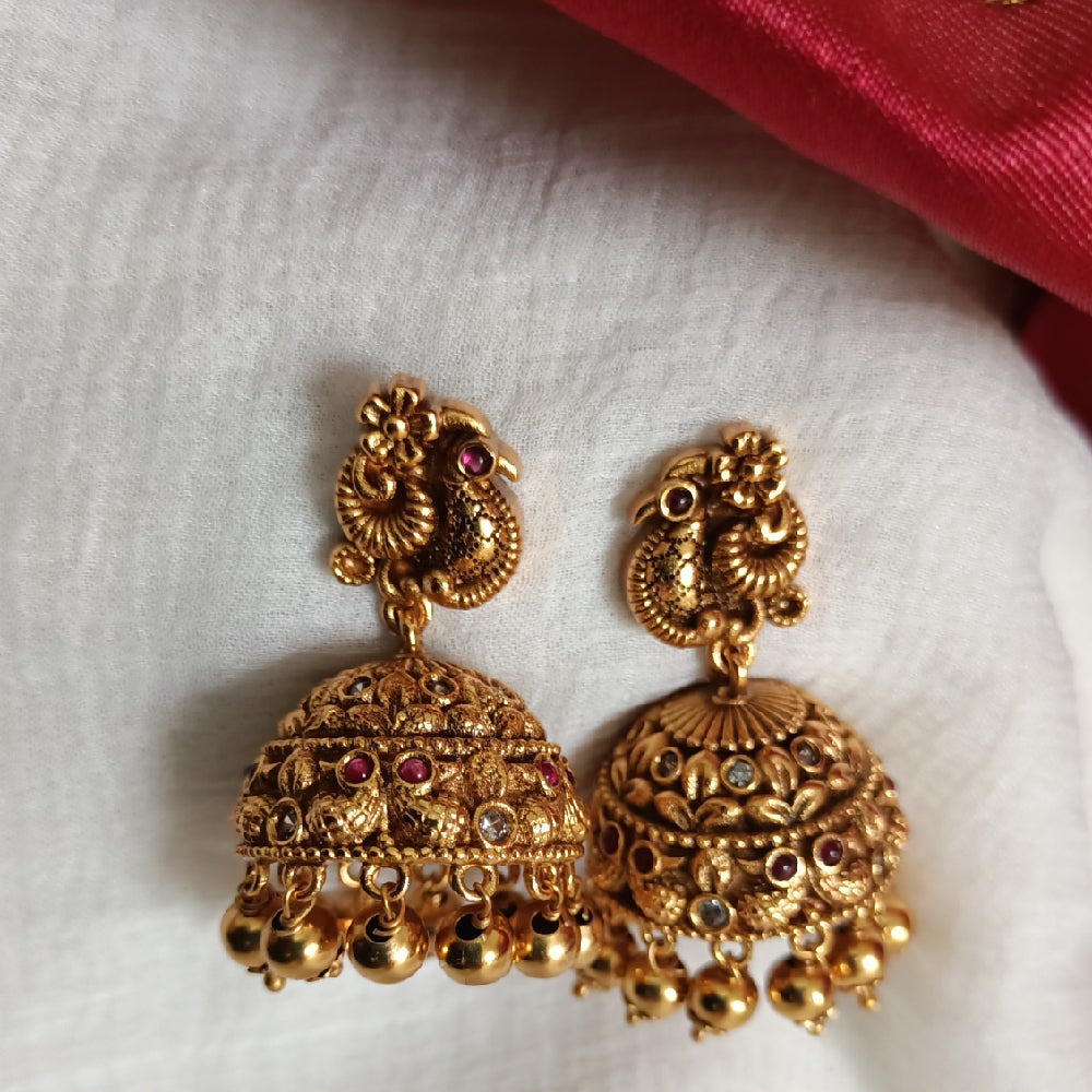 Antique nakshi jumka