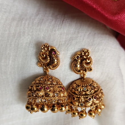 Antique nakshi jumka