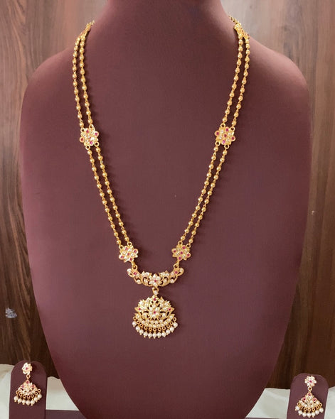 AD haram with earrings