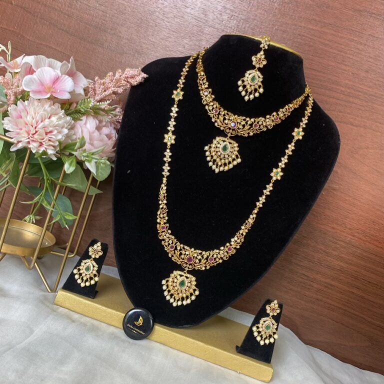 Ambika semi bridal jewelry