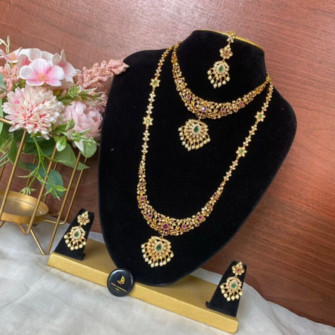 Ambika semi bridal jewelry