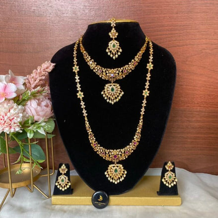 Ambika semi bridal jewelry