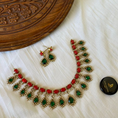 Coral Emerald jewelry