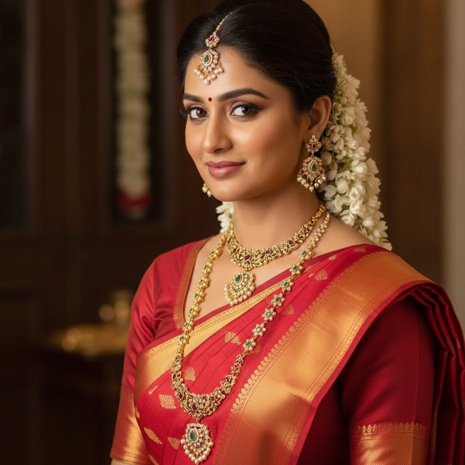 Ambika semi bridal jewelry