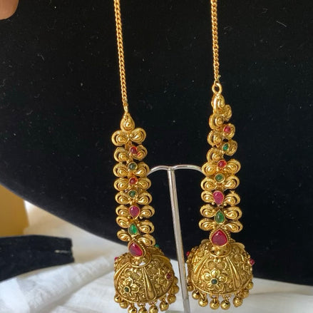 Ruby Jumka With Mattal