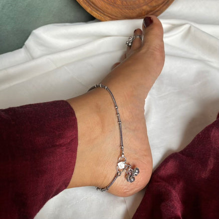 German silver anklet 1