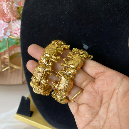Elephant kada bangles