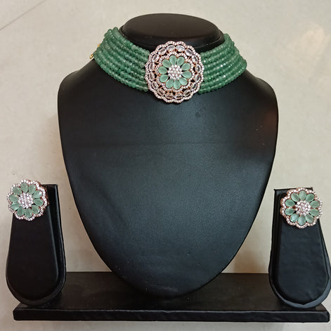 Semi Precious Beads Choker