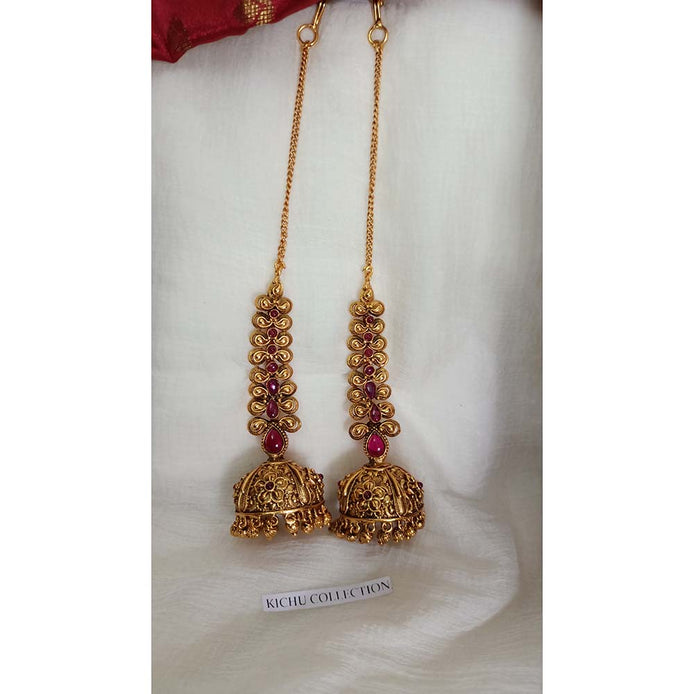 Ruby Jumka With Mattal