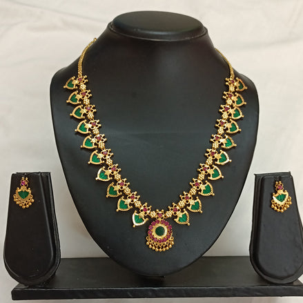 Micro Gold Plated Palakka Jewellery