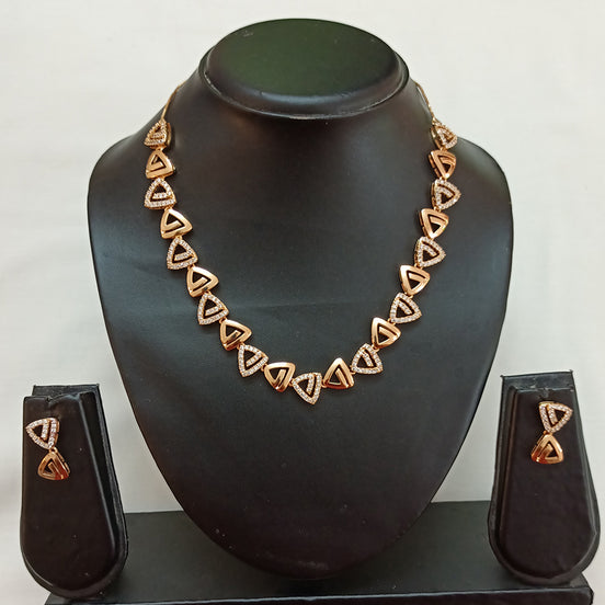 Rose gold Triangle