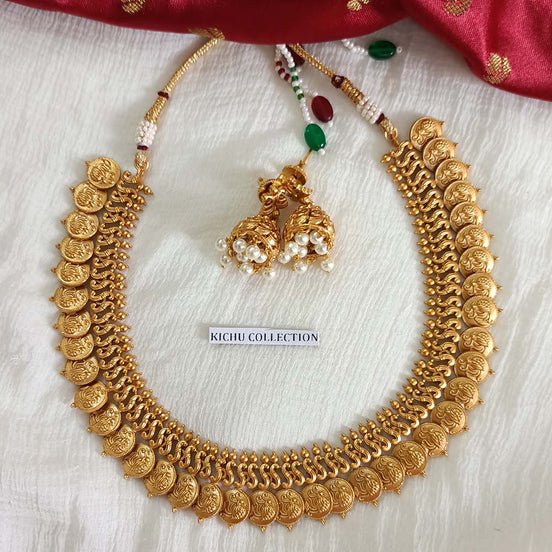 Swan Coin Necklace