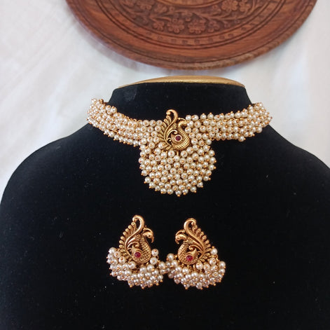 Peacock ghungroo jewelry