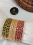 Multi stone bangles