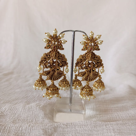 Antique Krishna jumka