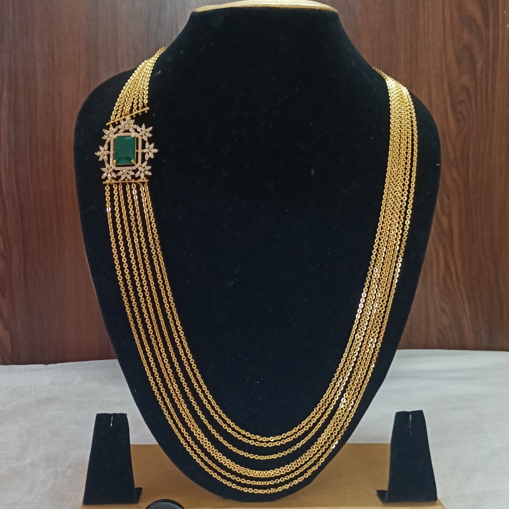 Emerald layer chain – Kichu Collection